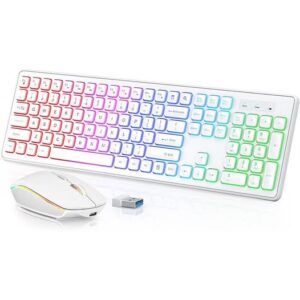 Backlit Wireless Keyboard & Mouse Combo